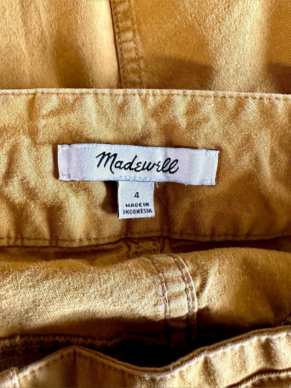 Madewell Women’s Tie-Waist Utility Midi Skirt - Picture 8 of 9